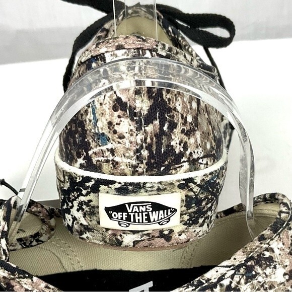 Vans x MoMA Jackson Pollock Sneaker Authentic Canvas Low-Top Sz 7.5 W  6 M New - Picture 5 of 10